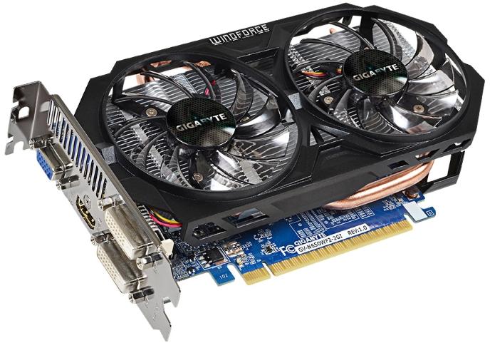  Gigabyte GeForce GTX 650 1110Mhz PCI-E 3.0 2048Mb 5000Mhz 128 bit 2xDVI HDMI HDCP WindForce