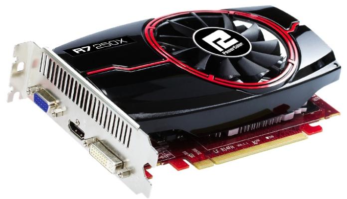  PowerColor Radeon R7 250X 1000Mhz PCI-E 3.0 1024Mb 4500Mhz 128 bit DVI HDMI HDCP AXR7 250X 1GBD5-HE  #1