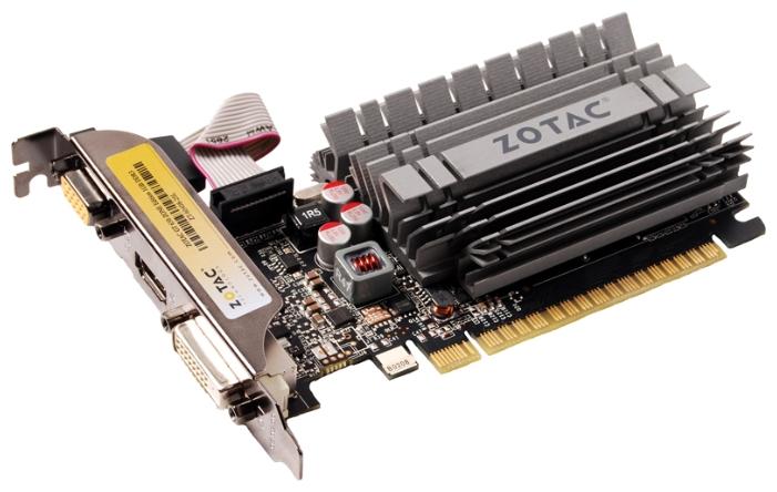  Zotac GeForce GT 630 902Mhz PCI-E 2.0 1024Mb 1600Mhz 64 bit DVI HDMI HDCP