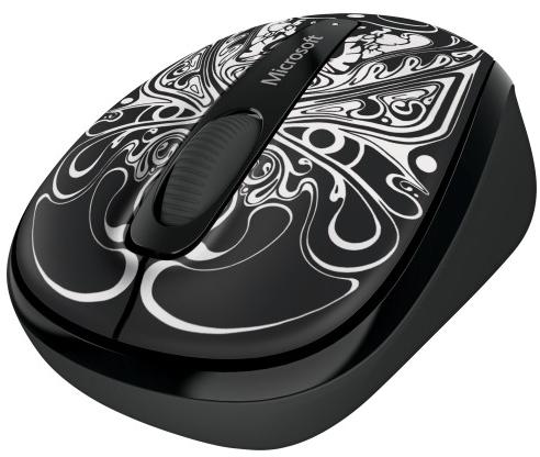  Microsoft Wireless Mouse 3500 Studio Series Artist Edition Si Scott Black-White USB GMF-00352  #1