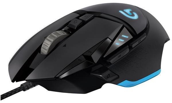  Logitech G502 PROTEUS CORE Black USB