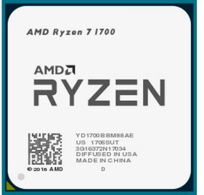  AMD Ryzen 7 1700 YD1700BBM88AE  #1