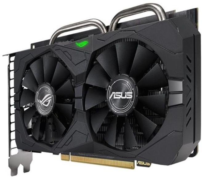  Asus Radeon RX 560 1275Mhz PCI-E 3.0 4096Mb 7000Mhz 128 bit DVI HDMI HDCP Strix Gaming 90YV0AH1-M0NA00  #1