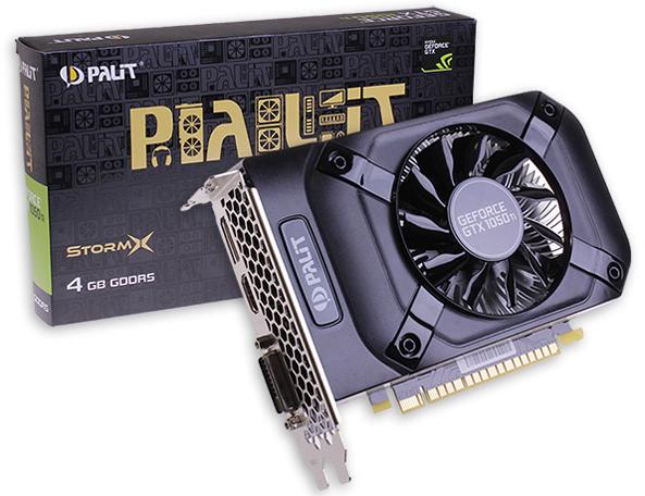  Palit GeForce GTX 1050 Ti STORMX