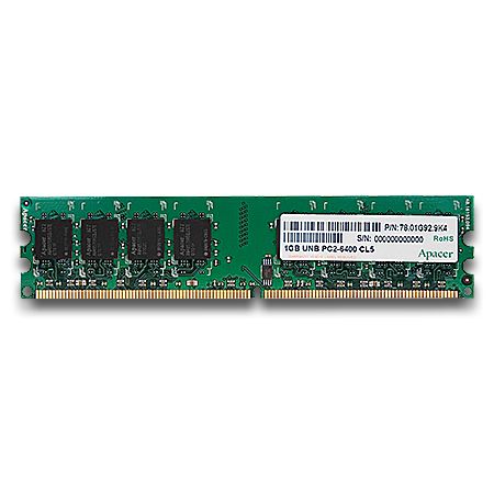   Apacer DDR2 800 DIMM 1Gb 78.01GA0.9L5  #1