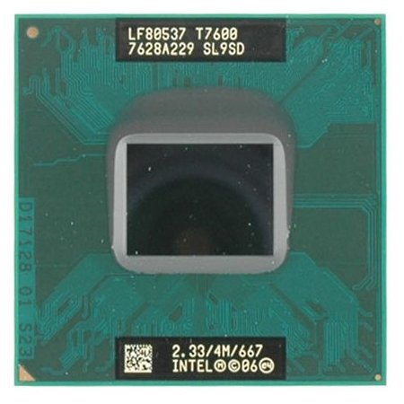  Intel Core 2 Duo Mobile T7600 BX80537T7600 SL9SD  #1