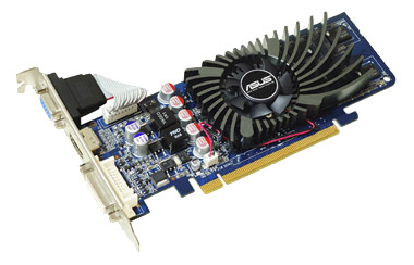  Asus GeForce 9400 GT 550 Mhz PCI-E 2.0 1024 Mb 800 Mhz 128 bit DVI HDMI HDCP