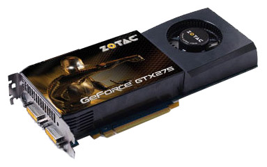  Zotac GeForce GTX 275 633 Mhz PCI-E 2.0 896 Mb 2268 Mhz 448 bit 2xDVI TV HDCP YPrPb