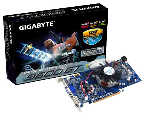  Gigabyte GeForce 9600 GT 700 Mhz PCI-E 2.0 512 Mb 1800 Mhz 256 bit DVI HDMI HDCP