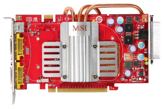  MSI GeForce 8600 GTS 675 Mhz PCI-E 256 Mb 2000 Mhz 128 bit 2xDVI TV HDCP YPrPb Silent NX8600GTS-T2D256EZ-HD  #1