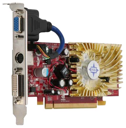  MSI GeForce 8400 GS 450 Mhz PCI-E 256 Mb 800 Mhz 64 bit DVI TV YPrPb