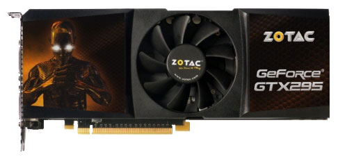  Zotac GeForce GTX 295 576 Mhz PCI-E 2.0 1792 Mb 2016 Mhz 896 bit 2xDVI HDCP ZT-295E3MB-FSP  #1