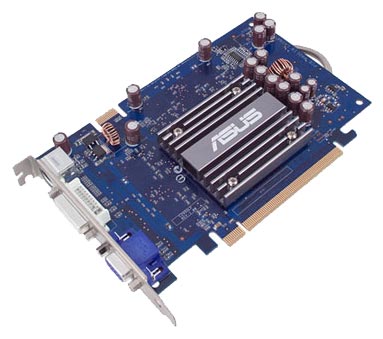  Asus GeForce 7600 GS 550 Mhz PCI-E 512 Mb 950 Mhz 128 bit DVI TV YPrPb EN7600GS TOP SILENT/HTD/512M  #1