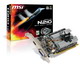   MSI GeForce 210 475 Mhz PCI-E 2.0 1024 Mb 800 Mhz 128 bit DVI HDMI HDCP (N210-MD1G)  3