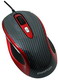   Prestigio M size Mouse PJ-MSO2 Carbon-Red USB (PJ-MSO2)  1