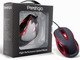   Prestigio M size Mouse PJ-MSO2 Carbon-Red USB (PJ-MSO2)  2