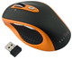   Oklick 404 SW Wireless Laser Mouse Black-Orange USB (404SW black/orange)  1