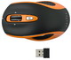   Oklick 404 SW Wireless Laser Mouse Black-Orange USB (404SW black/orange)  2