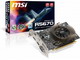   MSI Radeon HD 5670 800 Mhz PCI-E 2.1 1024 Mb 4040 Mhz 128 bit DVI HDMI HDCP (R5670-PMD1G-OC)  1