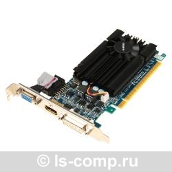   Gigabyte GeForce GT 520 830Mhz PCI-E 2.0 512Mb 1800Mhz 64 bit DVI HDMI HDCP (GV-N520TC-1GI)  3