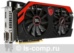   MSI Radeon R9 290 1007Mhz PCI-E 3.0 4096Mb 5000Mhz 512 bit 2xDVI HDMI HDCP (R9 290 GAMING 4G)  2