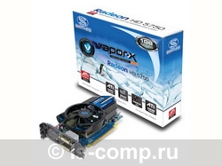   Sapphire Radeon HD 5750 710 Mhz PCI-E 2.1 1024 Mb 4640 Mhz 128 bit 2xDVI HDMI (11164-04-20R)  1