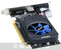   MSI Radeon HD 7730 800Mhz PCI-E 3.0 1024Mb 1600Mhz 128 bit DVI HDMI HDCP (R7730-1GD3/LP)  3