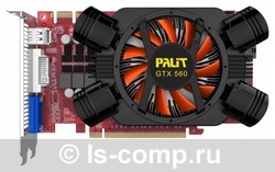   Palit GeForce GTX 560 810Mhz PCI-E 2.0 1024Mb 4008Mhz 256 bit DVI HDMI HDCP (NE5X5600HD02-1142F)  1