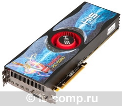   HIS Radeon HD 6990 830Mhz PCI-E 2.1 4096Mb 5000Mhz 512 bit DVI HDCP (H699F4G4M)  2