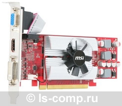   MSI GeForce GT 220 625 Mhz PCI-E 2.0 1024 Mb 960 Mhz 64 bit DVI HDMI HDCP (N220GT-MD1GD3/LP)  2