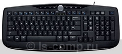   Logitech Media Keyboard 600 Black USB (920-000047)  1