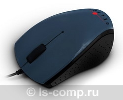   Oklick 525 XS Optical Mouse Blue-Black USB (525XS Blue/Black)  3