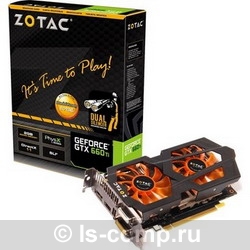   Zotac GeForce GTX 660 Ti 928Mhz PCI-E 3.0 2048Mb 6008Mhz 192 bit 2xDVI HDMI HDCP Cool (ZT-60802-10P)  3