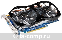   Gigabyte GeForce GTX 550 Ti 970Mhz PCI-E 2.0 1024Mb 4200Mhz 192 bit DVI HDMI HDCP (GV-N550WF2-1GI)  1