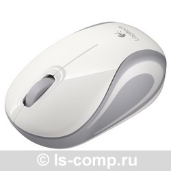   Logitech Wireless Mini Mouse M187 White-Silver USB (910-002740)  2