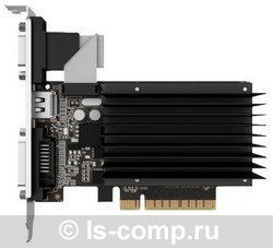   Palit GeForce GT 730 902Mhz PCI-E 2.0 2048Mb 1804Mhz 64 bit DVI HDMI HDCP Silent (NEAT7300HD46-2080H)  1