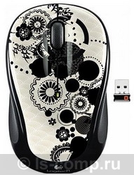   Logitech Wireless Mouse M325 Ink Gears White-Black USB (910-003026)  1