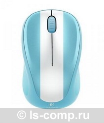   Logitech Wireless Mouse M235 White-Blue USB (910-004027)  2