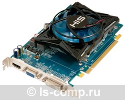   HIS Radeon HD 6750 700Mhz PCI-E 2.1 1024Mb 1600Mhz 128 bit DVI HDMI HDCP (H675FS1G)  2