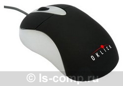   Oklick 503 S Optical Mouse Black USB+PS/2 (503S black)  1