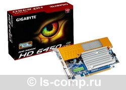   Gigabyte Radeon HD 6450 625Mhz PCI-E 2.1 1024Mb 1600Mhz 64 bit DVI HDMI HDCP (GV-R645SC-1GI)  1