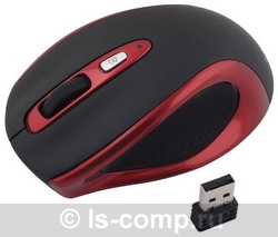   Oklick 404 MW Lite Wireless Optical Mouse Red-Black USB (33425)  2