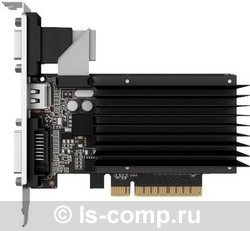   Palit GeForce GT 630 902Mhz PCI-E 2.0 1024Mb 1800Mhz 64 bit DVI HDMI HDCP Silent (NEAT6300HD06-2080H)  1