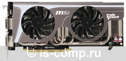   MSI GeForce GTX 580 772Mhz PCI-E 2.0 1536Mb 4008Mhz 384 bit 2xDVI Mini-HDMI HDCP Twin Frozr II (N580GTX-TWIN FROZR LL)  2