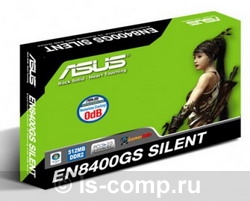   Asus GF8400GS SILENT/P/512M/A 512Mb 64bit DDR2 HDTV+DVI (EN8400GSSILENT/P/512M/A)  3