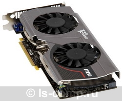   MSI GeForce GTX 560 Ti 750Mhz PCI-E 2.0 1280Mb 3900Mhz 320 bit 2xDVI Mini-HDMI HDCP (N560GTX-Ti 448 Twin Frozr III PE/OC)  3