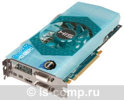   HIS Radeon HD 6870 920Mhz PCI-E 2.1 1024Mb 4480Mhz 256 bit 2xDVI HDMI HDCP IceQ (H687QNT1G2M)  2