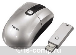   HAMA M642 Wireless Optical Mouse Silver-Black USB (H-52464)  2