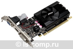   MSI GeForce GT 610 810Mhz PCI-E 2.0 2048Mb 1000Mhz 64 bit DVI HDMI HDCP Cool (N610GT-MD2GD3/LP)  1