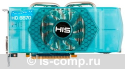   HIS Radeon HD 6870 900Mhz PCI-E 2.1 1024Mb 4200Mhz 256 bit 2xDVI HDMI HDCP IceQ (H687QN1G2MB)  1